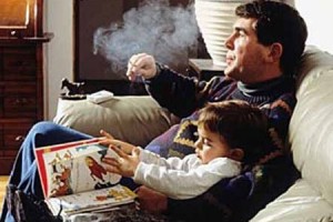 Leukemia tied to fathers who smoke